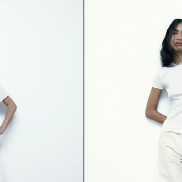 Zara minimal tshirt (3colors) - Picture 3 of 3